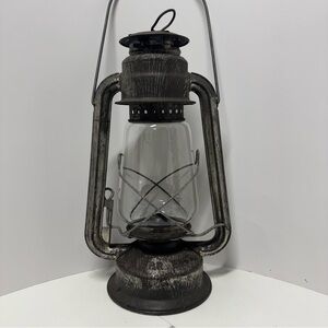 VINTAGE CHALWYN FAR EAST LANTERN LAMP LIGHT KEROSENE OIL MADE IN ENGLAND